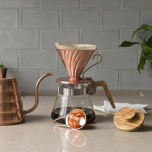 Hario V60 Copper Coffee Dripper Size 02