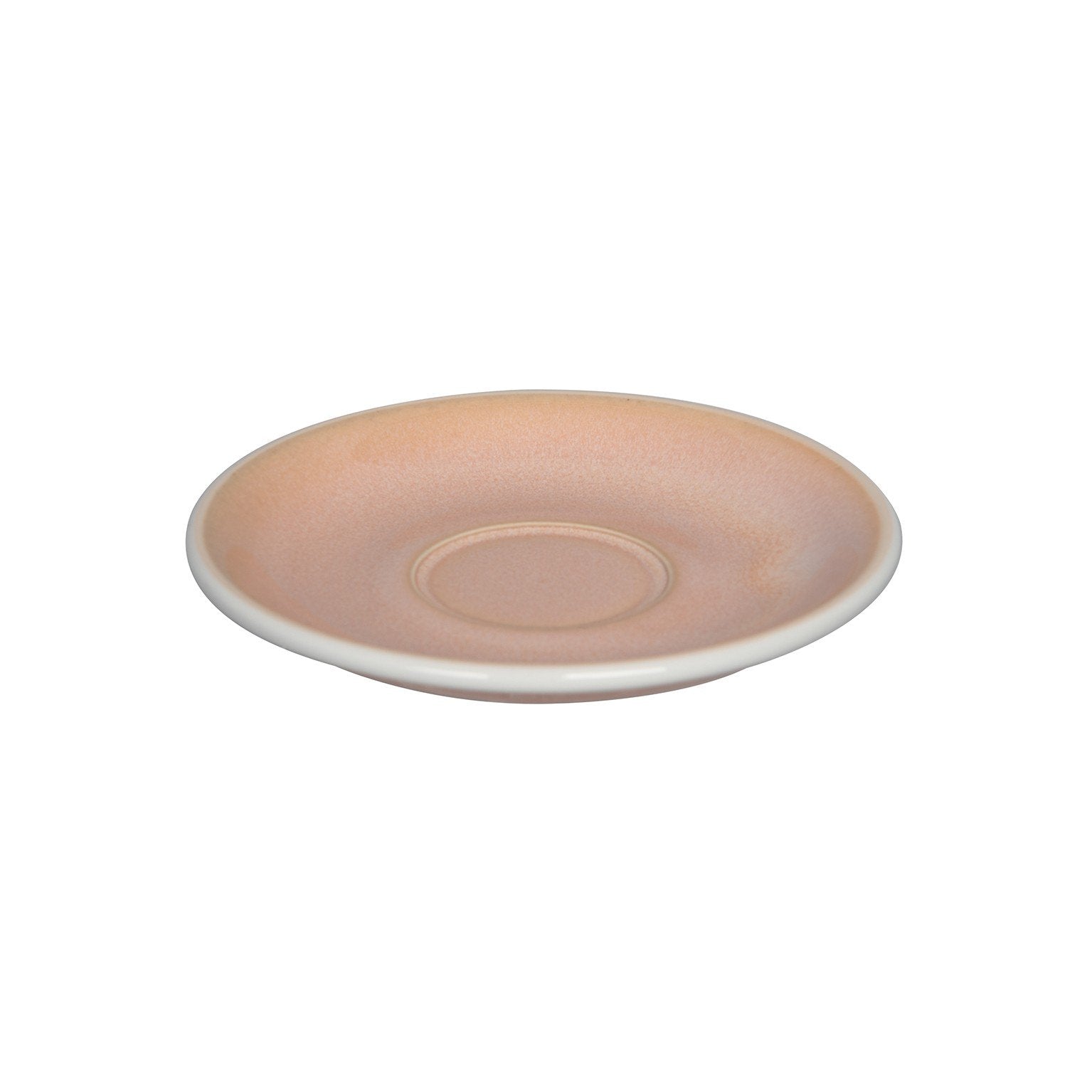 Loveramics Reactive Glaze Potters Flat White / Cappuccino Saucer (Rose) 14.5cm