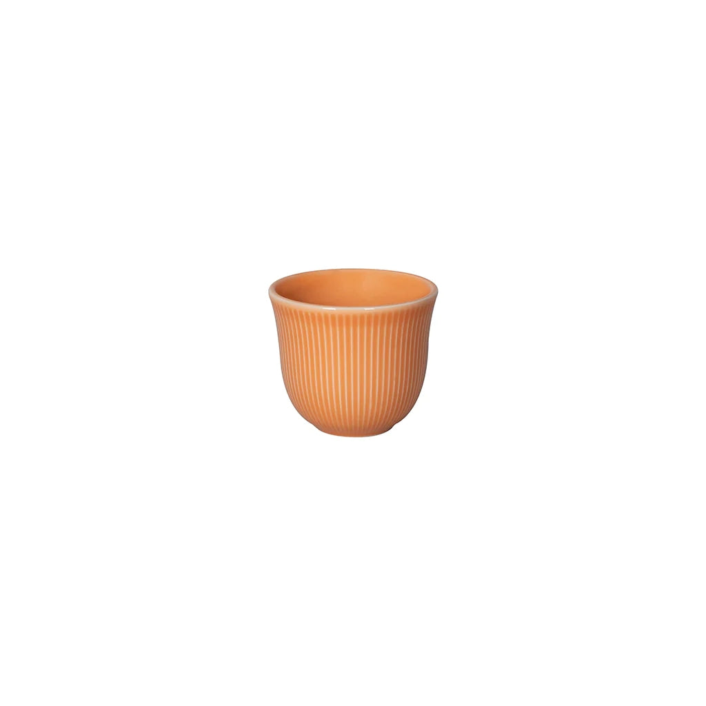 Loveramics Brewers 80ml Embossed Espresso Tasting Cup (Orange)