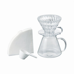 Hario Skerton N and Simply Hario V60 Glass Brewing Kit