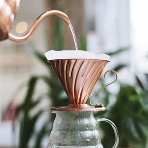 Hario V60 Copper Coffee Dripper Size 02