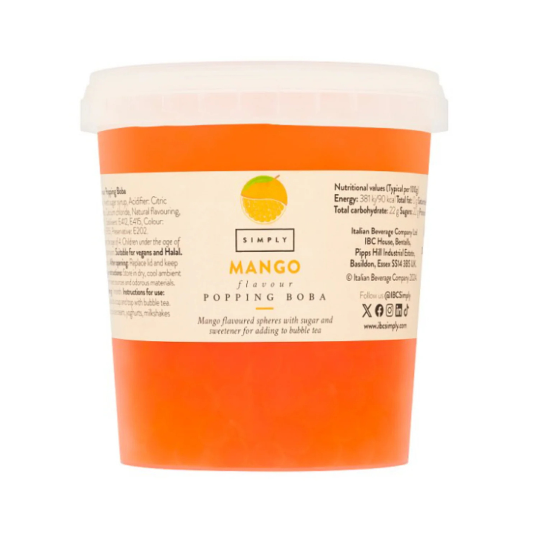 Simply Mango Popping Boba