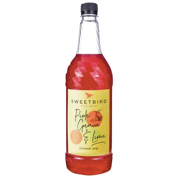 Sweetbird Pink Guava & Lime Lemonade Syrup 1ltr