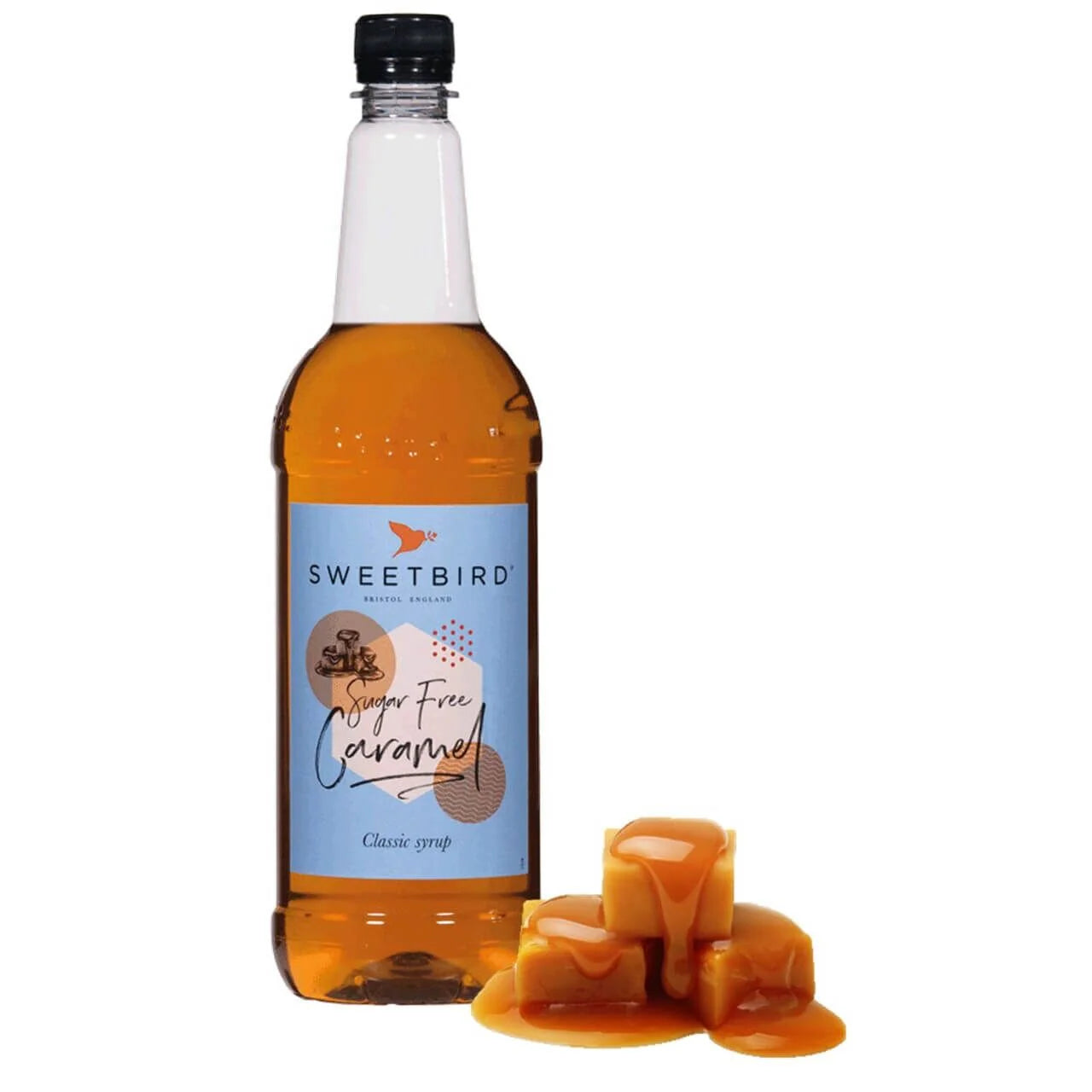 Sweetbird SUGAR FREE Caramel Syrup 1ltr